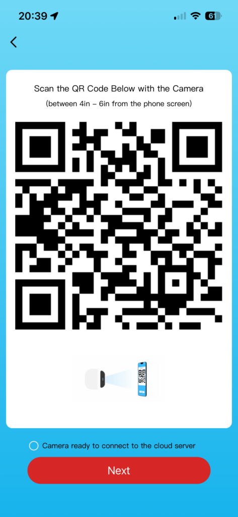 QR Code that encodes the SSID, plaintext password for the SSID, and presumably an eight character token and an eight digit account number?